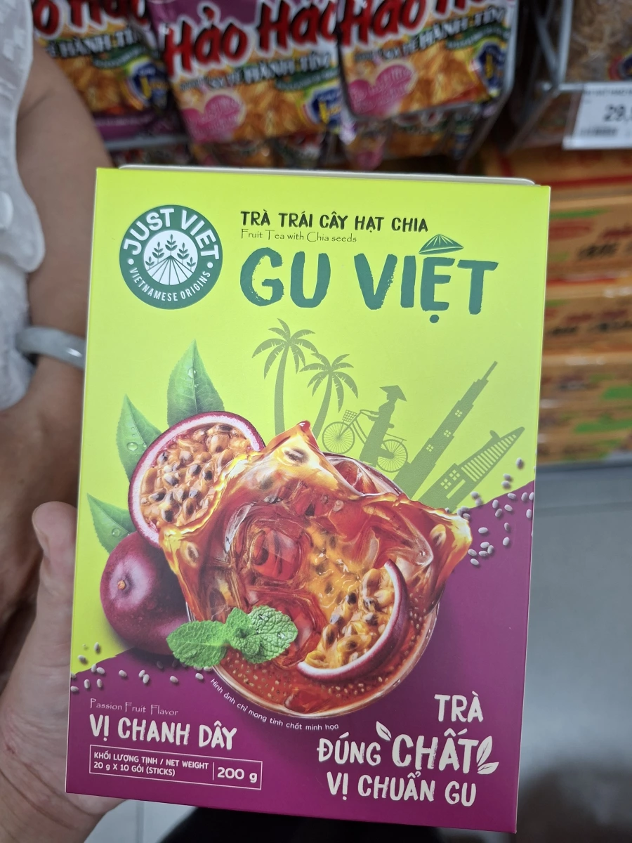 GU VIET 奇亞籽百香果茶飲