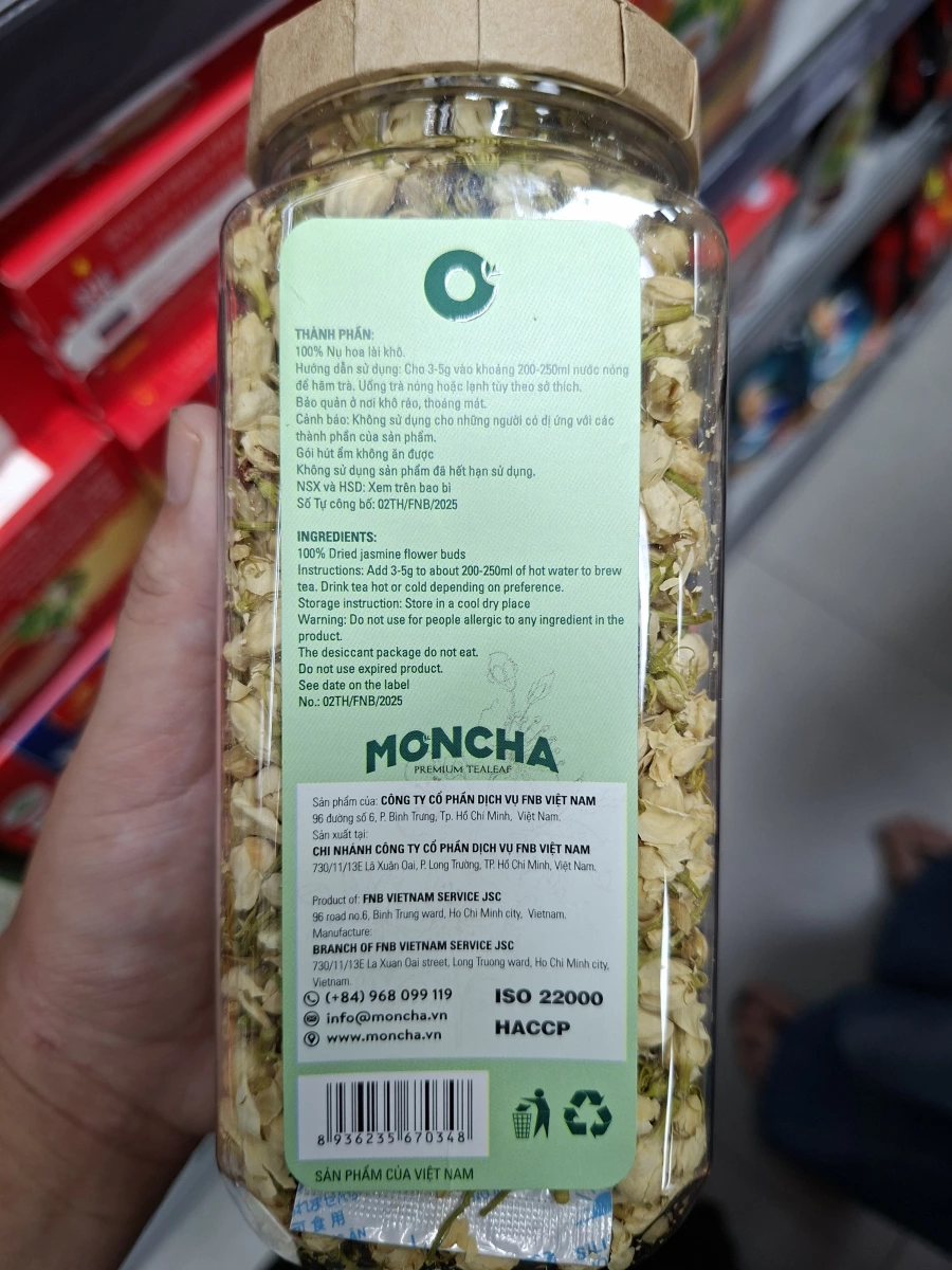 MONCHA 茉莉花苞乾 (Jasmine Buds)
