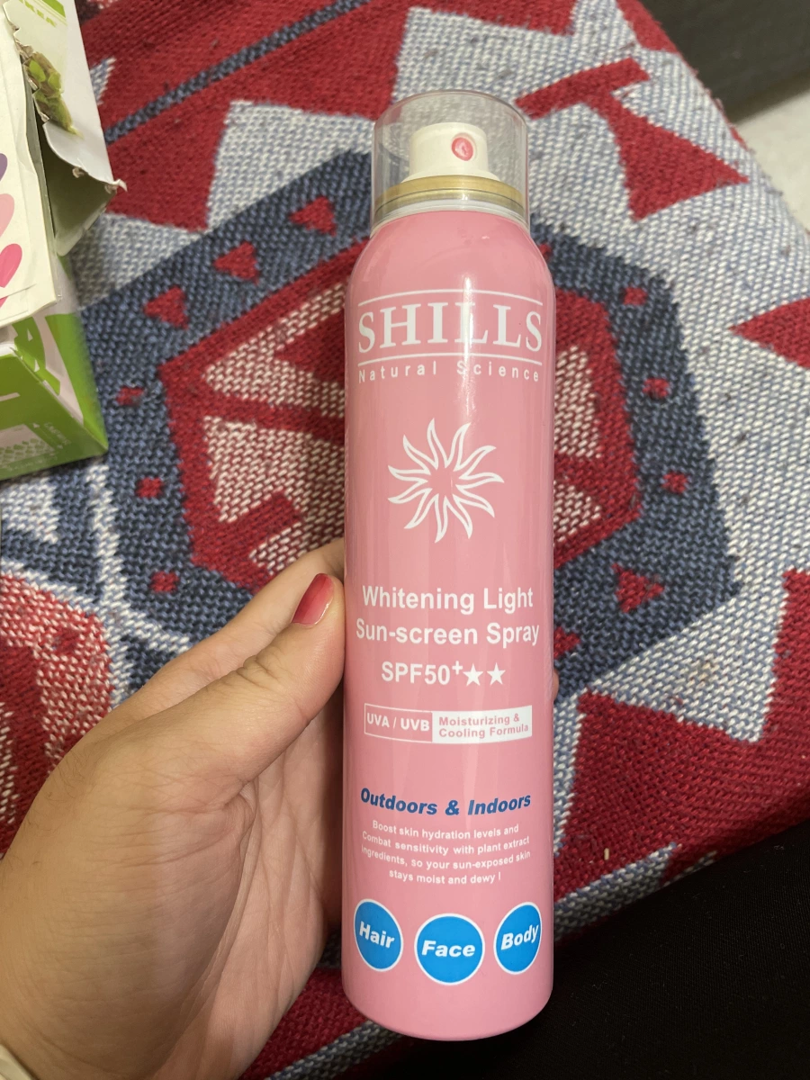 SHILLS舒兒絲 Whitening Light Sun-screen Spray 防曬噴霧 180ml