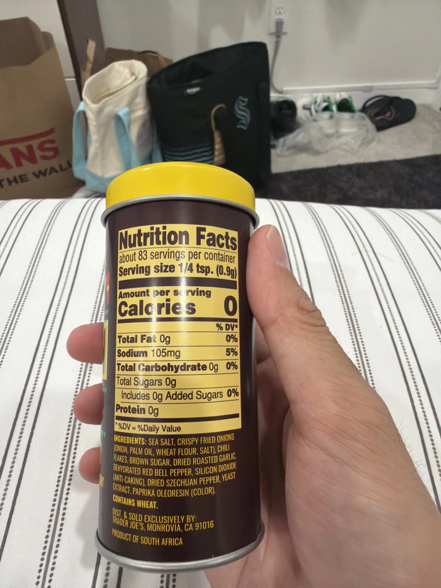 Trader Joe's 酥脆辣椒洋蔥調味粉