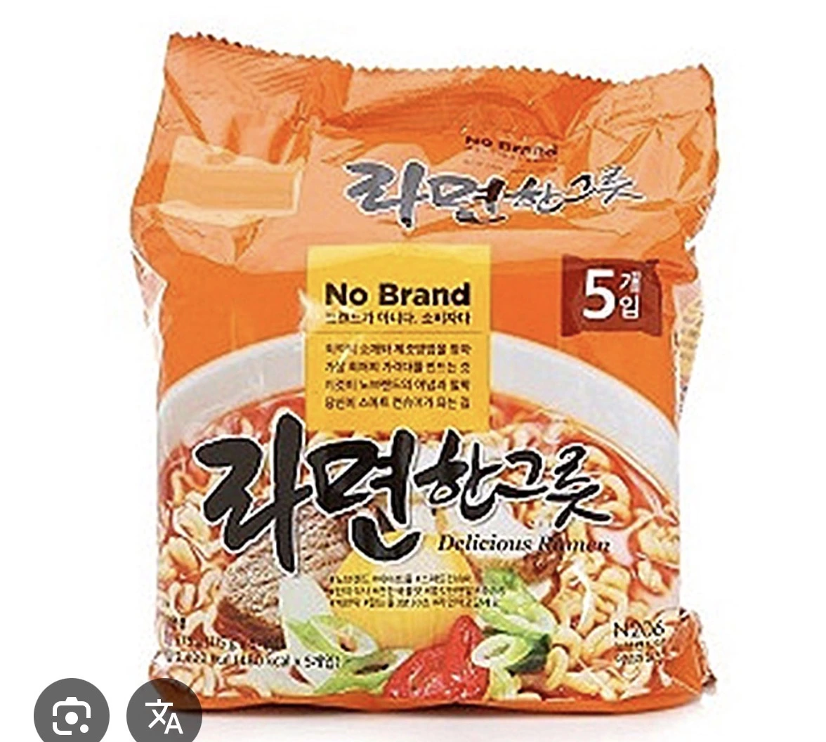 No Brand 韓國泡麵 (라면한그릇)