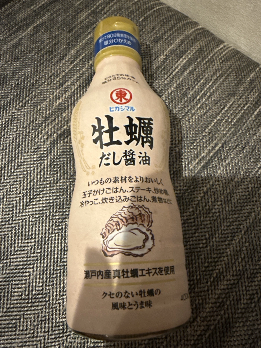 日本東丸牡蠣高湯醬油