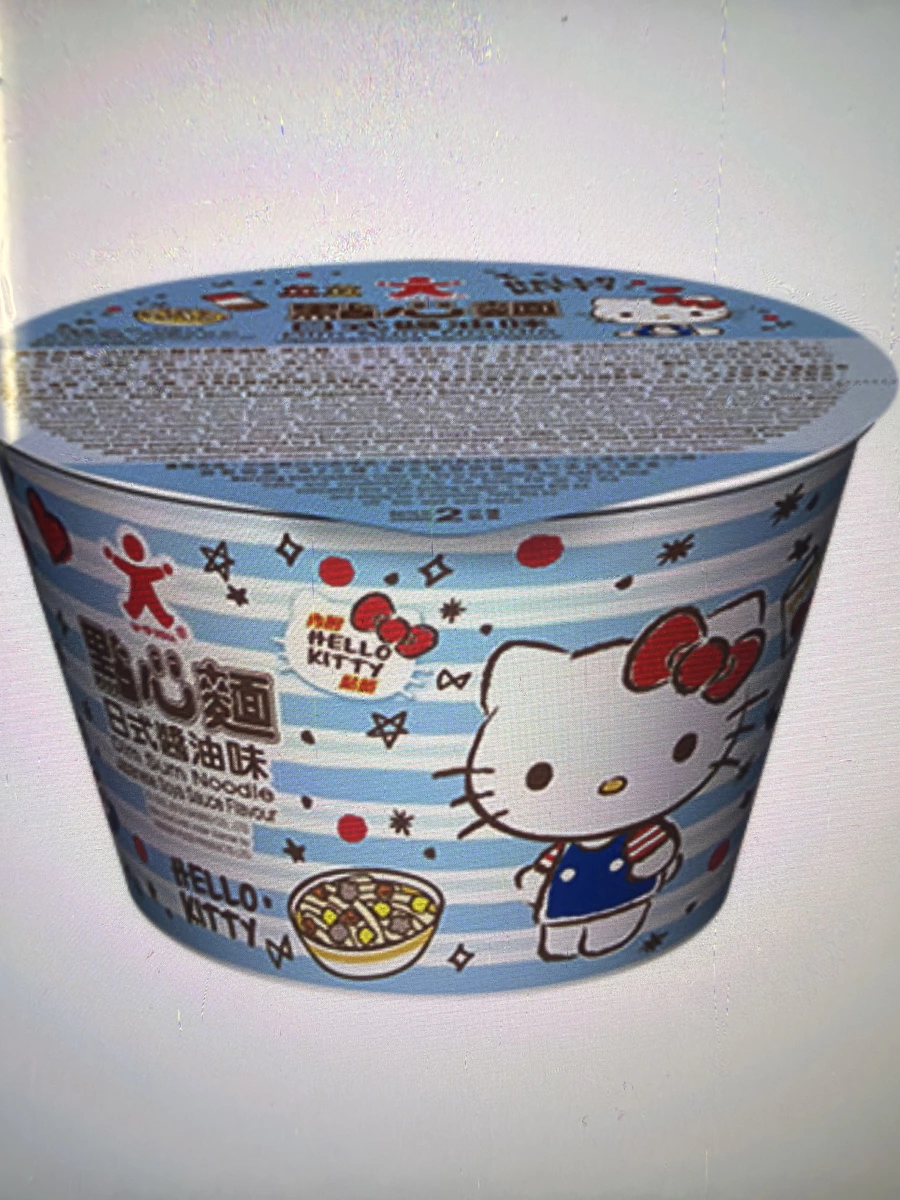 Hello Kitty 點心麵（日式醬油味）