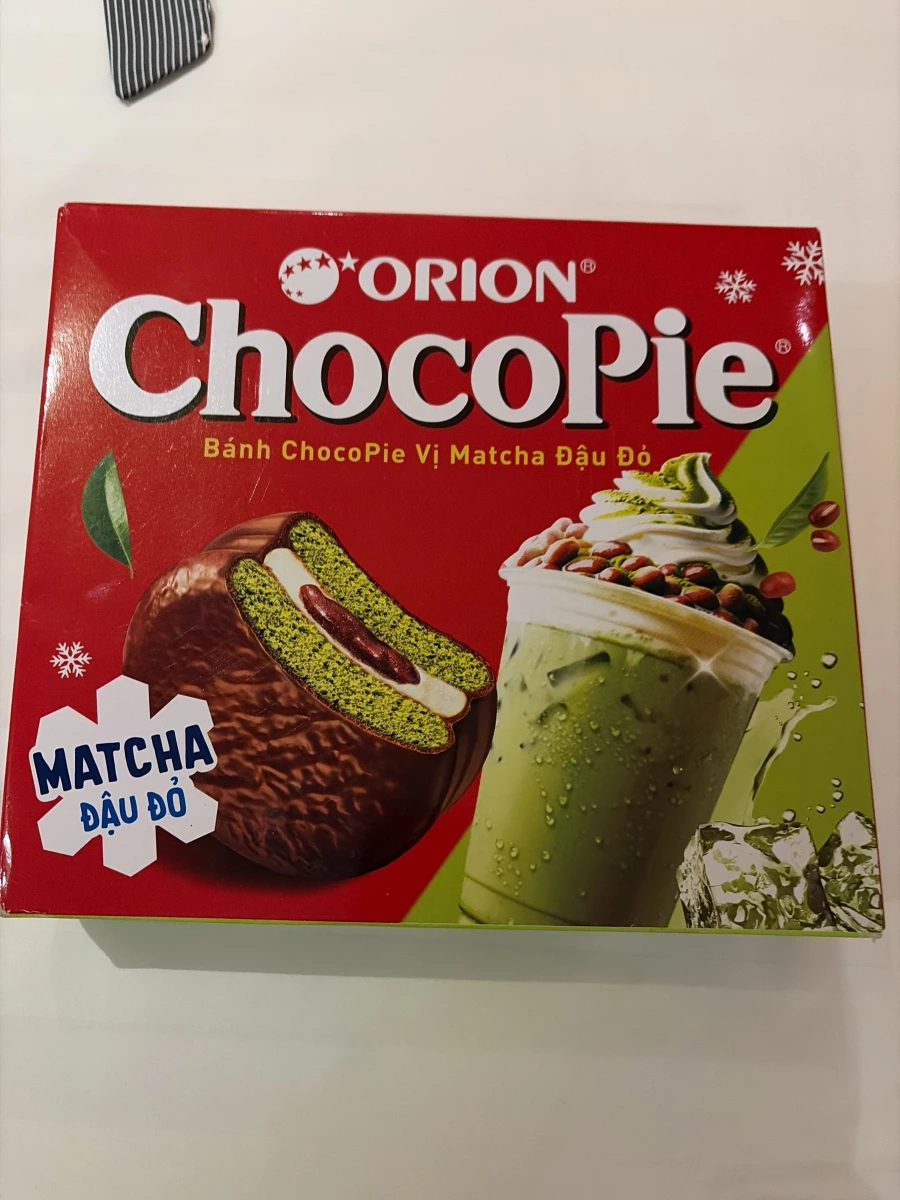 ORION ChocoPie 抹茶紅豆巧克力派