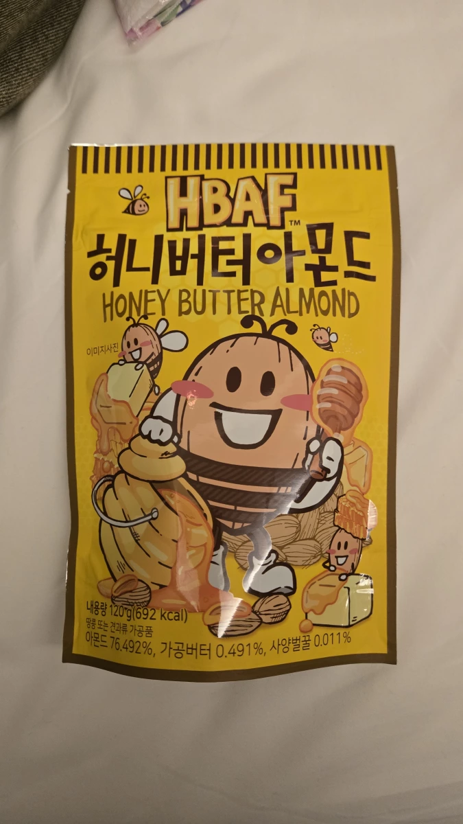HBAF 蜂蜜奶油杏仁果