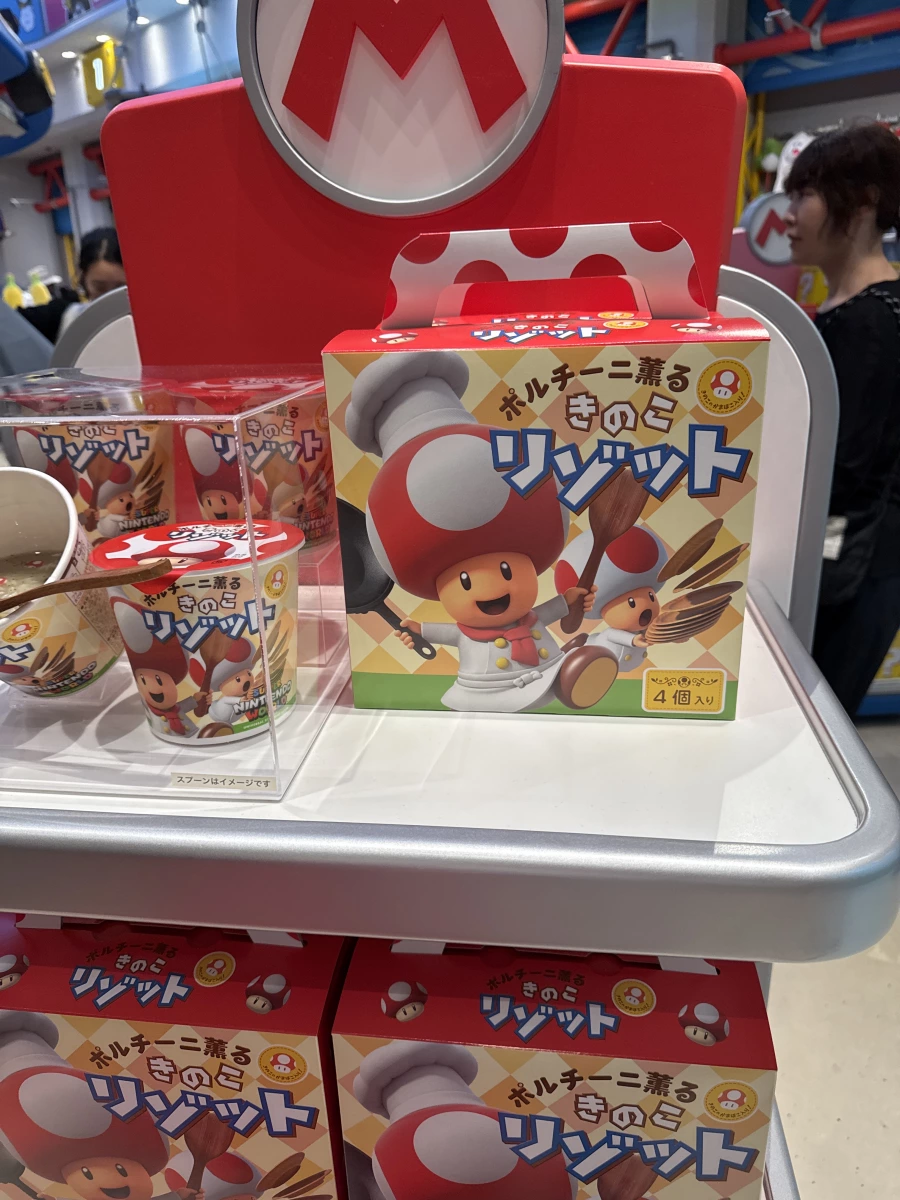 日本環球影城瑪利歐奇諾比奧牛肝菌燉飯