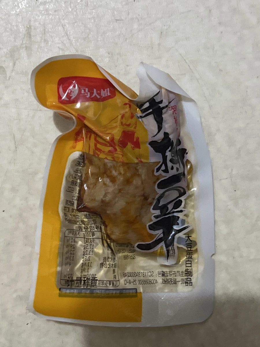 馬大姐泡椒味豆乾