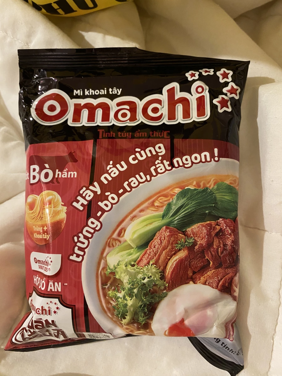越南 Omachi 燉牛肉風味馬鈴薯泡麵