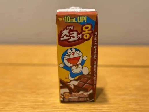 韓國南陽乳業哆啦A夢巧克力牛奶