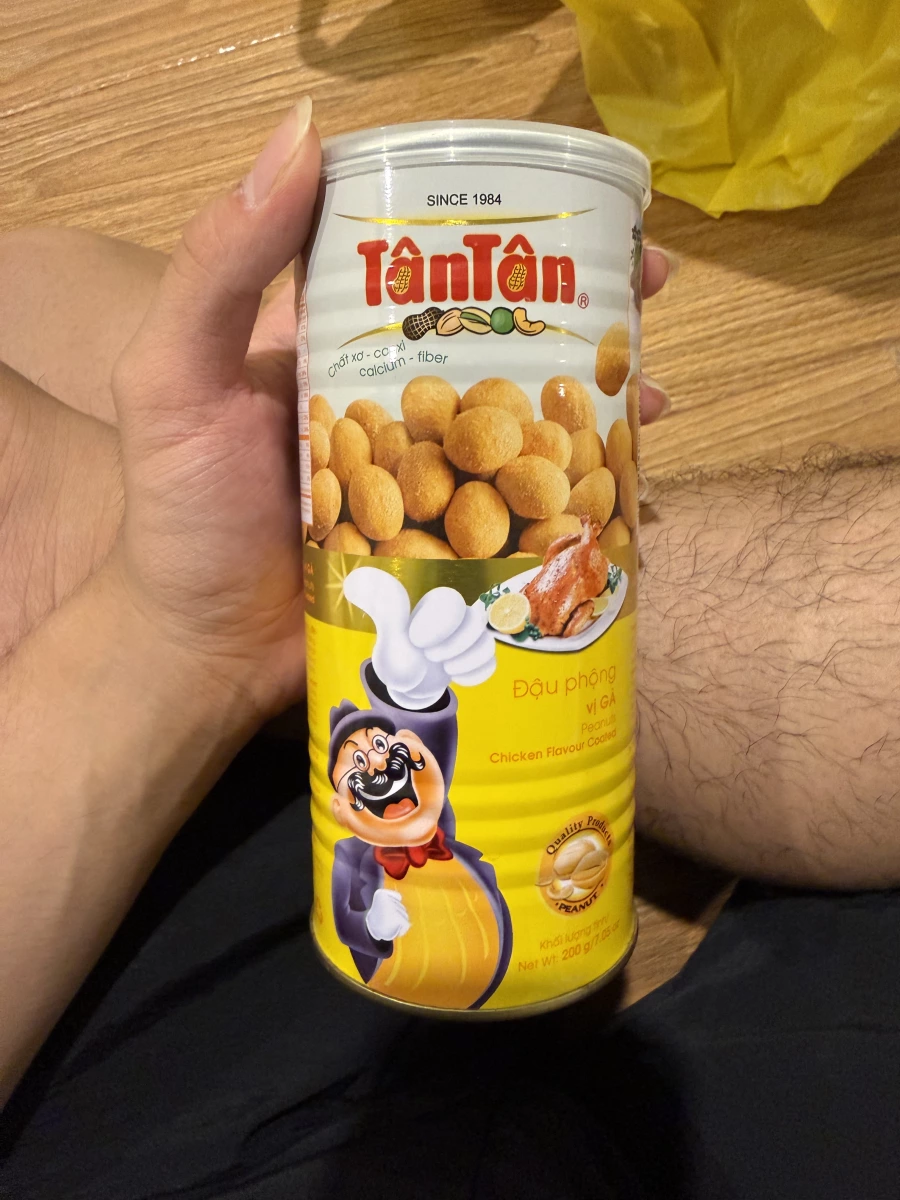 Tân Tân 雞汁風味裹粉花生