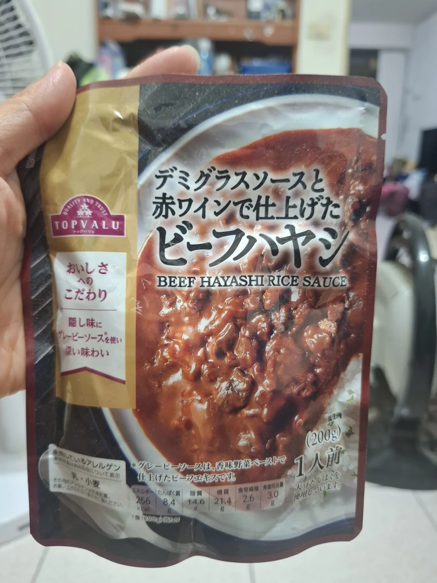 TOPVALU 燴牛肉調理包 (Beef Hayashi Rice Sauce)