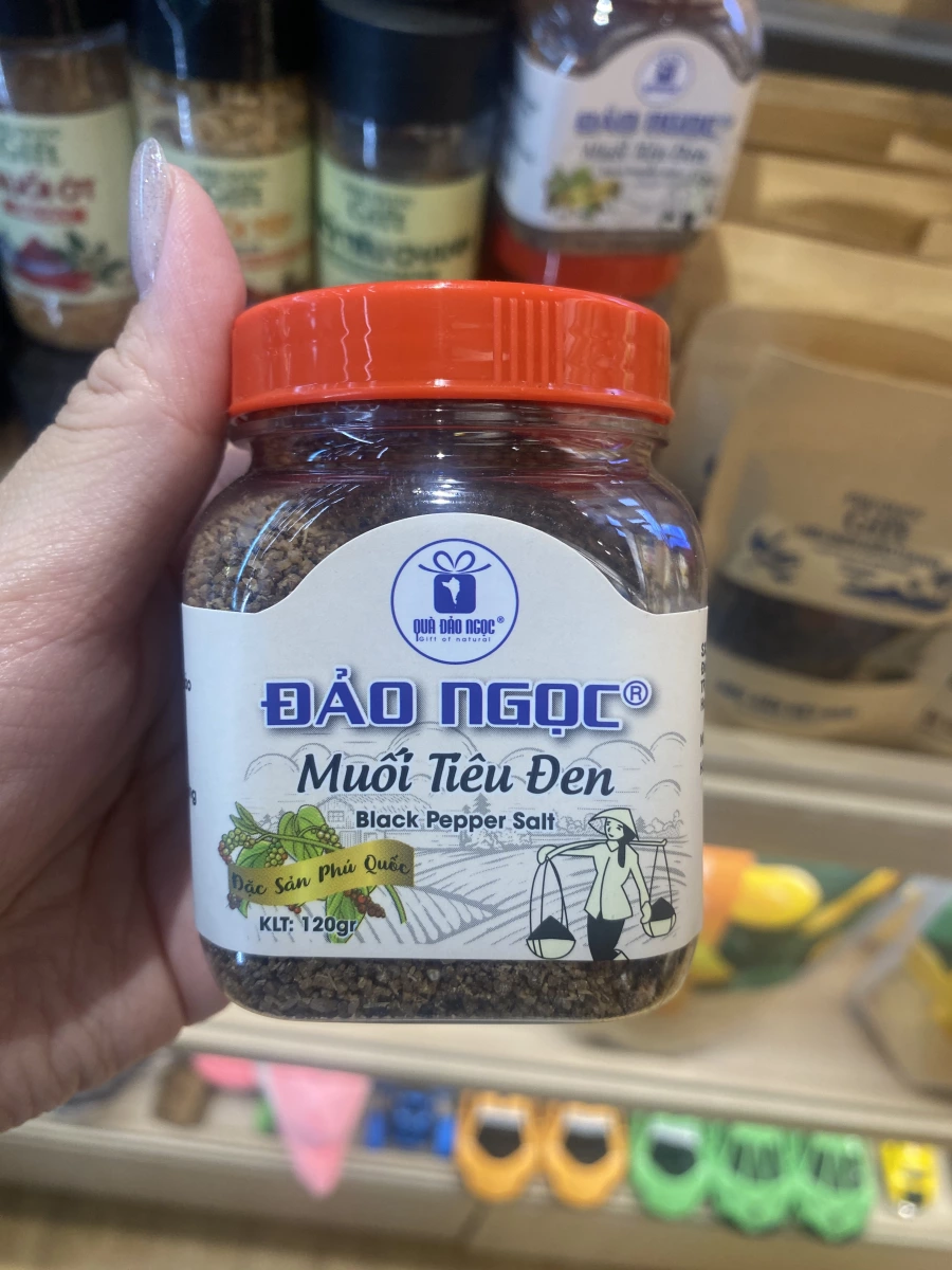 越南富國島黑胡椒鹽