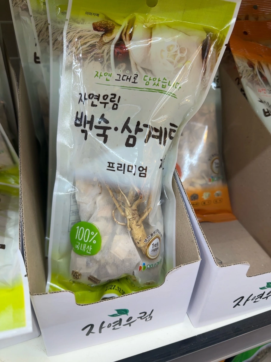 韓國參雞湯藥膳包 (자연우림)