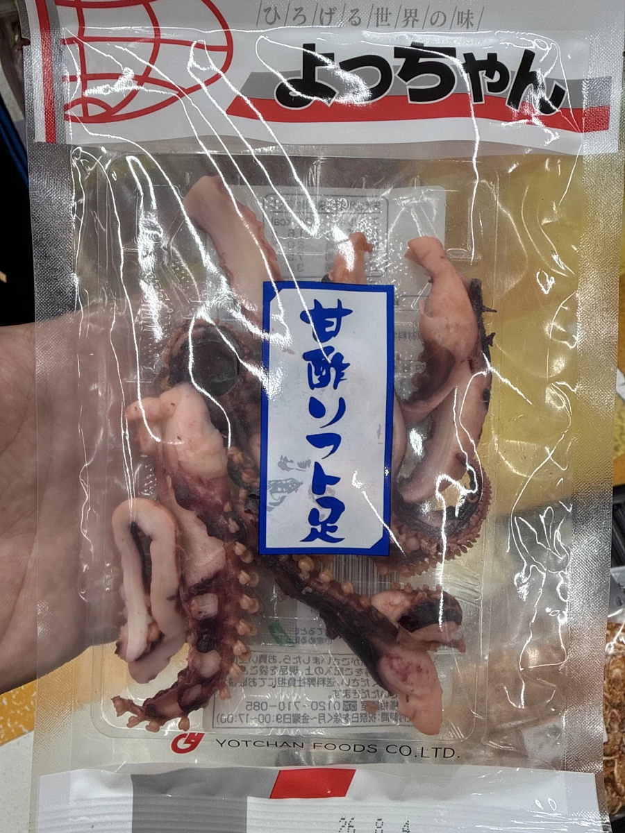 よっちゃん甘酢ソフト足（醋味軟魷魚腳）