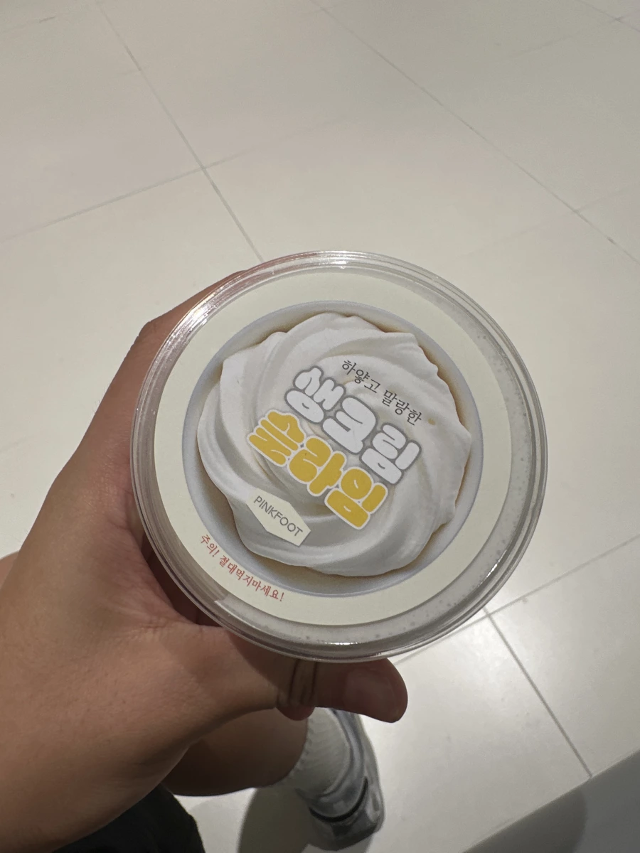 韓國 PINKFOOT 鮮奶油史萊姆
