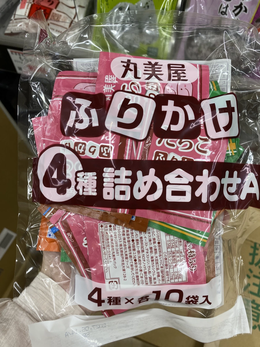 丸美屋（Marumiya）四種口味綜合香鬆
