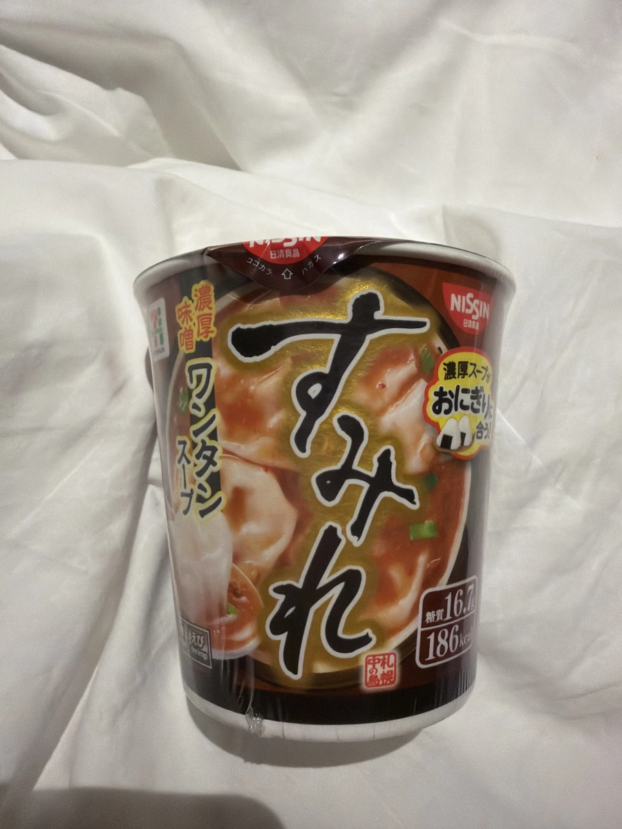日本日清 Sumire 濃厚味噌雲吞湯