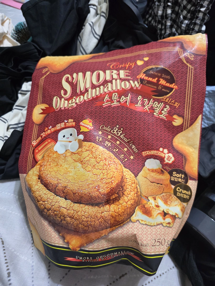 韓國 S'MORE Ohgodmallow 烤棉花糖脆餅
