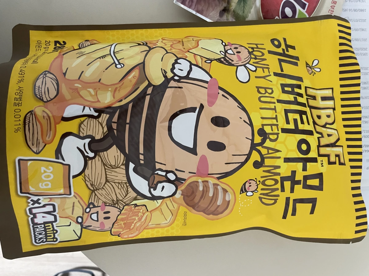 HBAF 蜂蜜奶油杏仁果