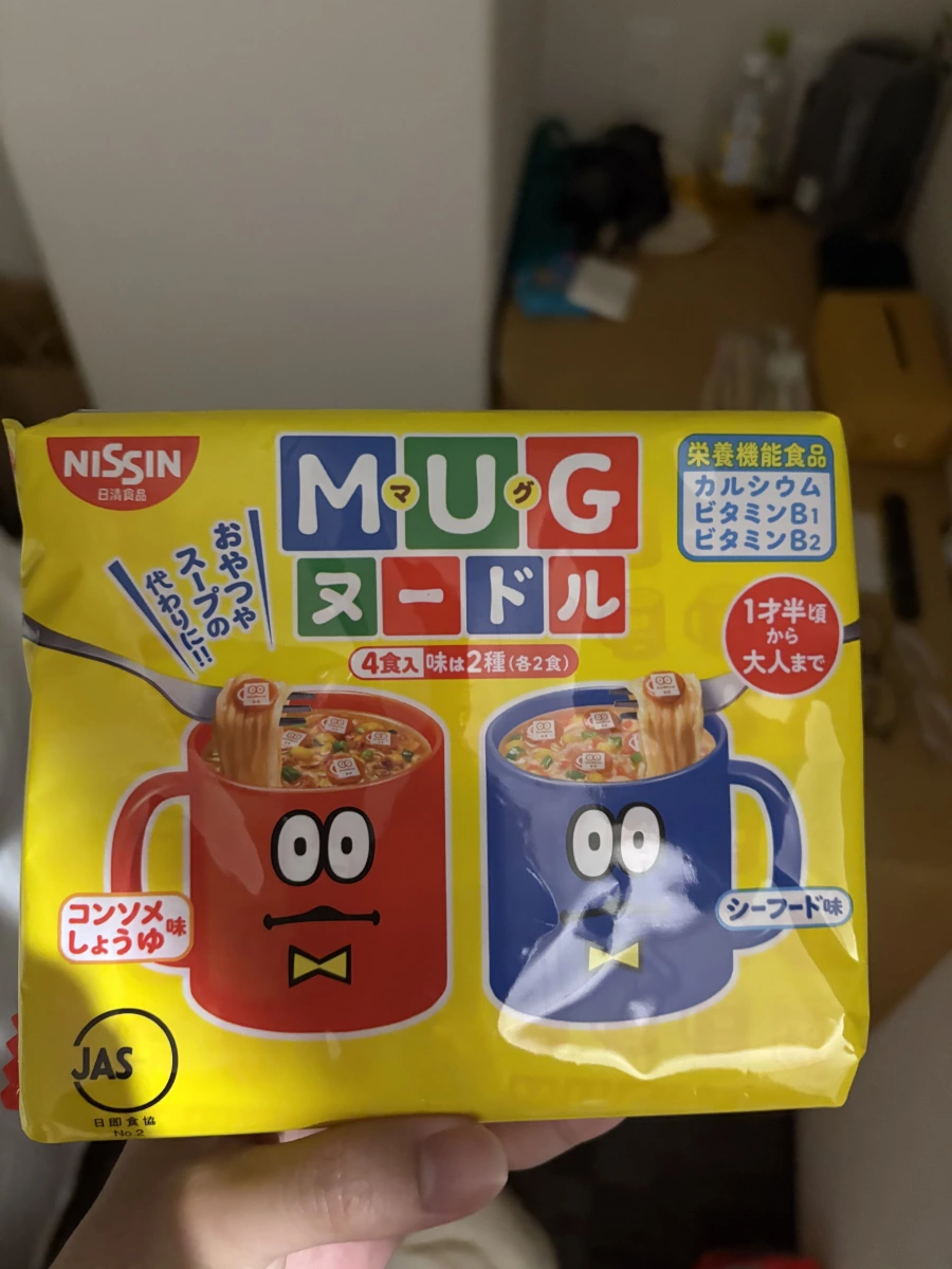 日清 MUG 狗狗貓貓造型馬克杯麵
