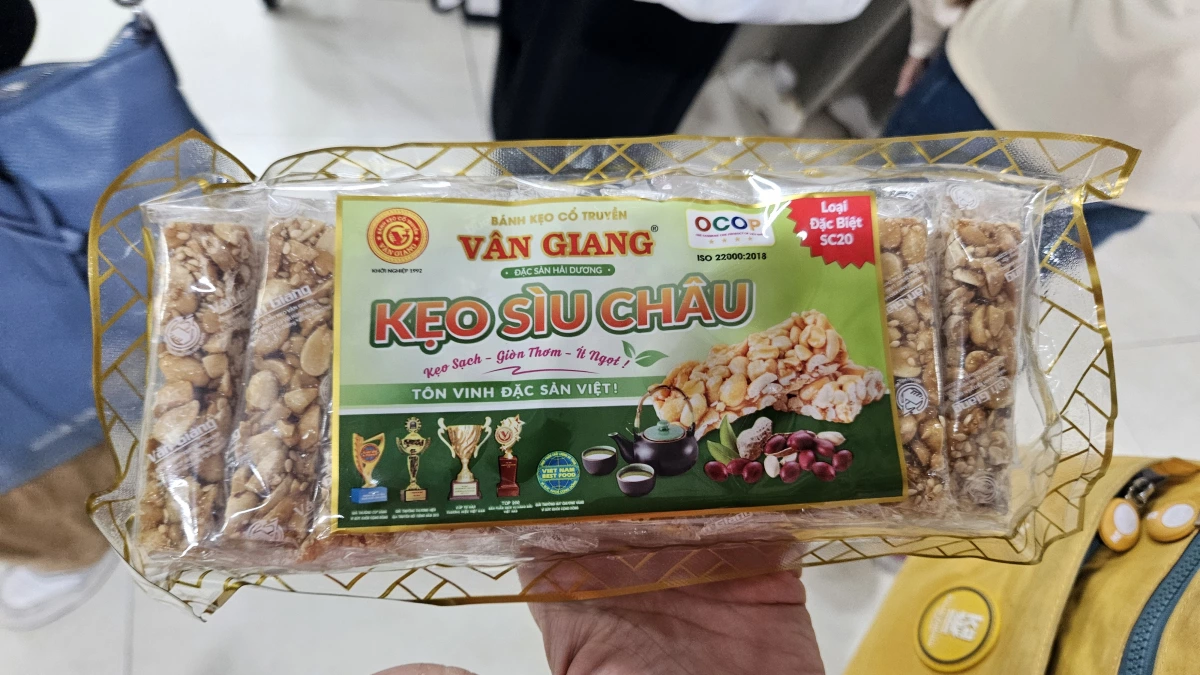 越南 Vân Giang 花生糖 (Kẹo Sìu Châu)