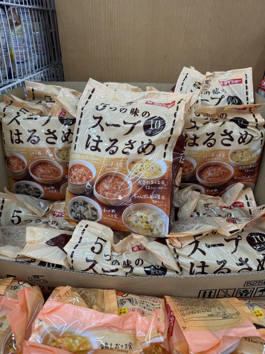 日本 Daisho 五種口味綜合即食冬粉 (10入)
