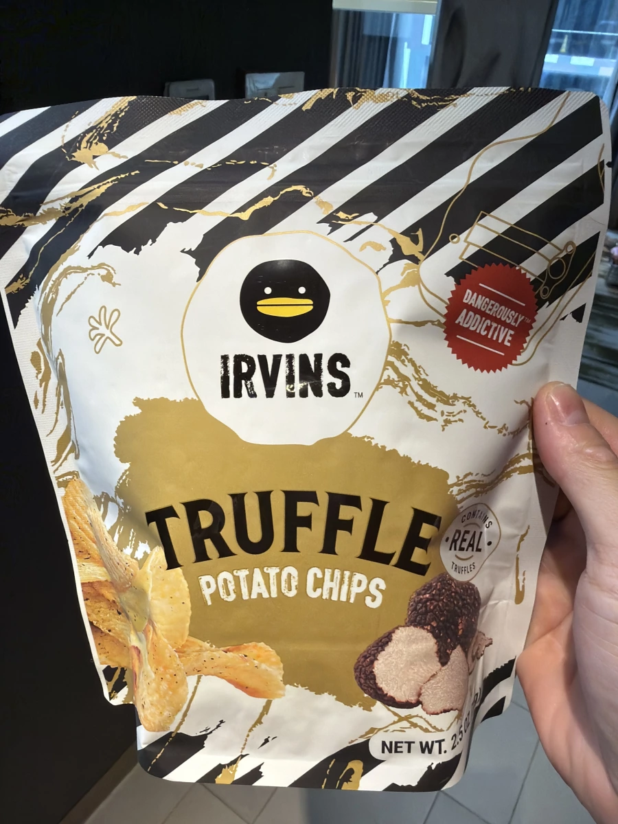 IRVINS 黑松露洋芋片
