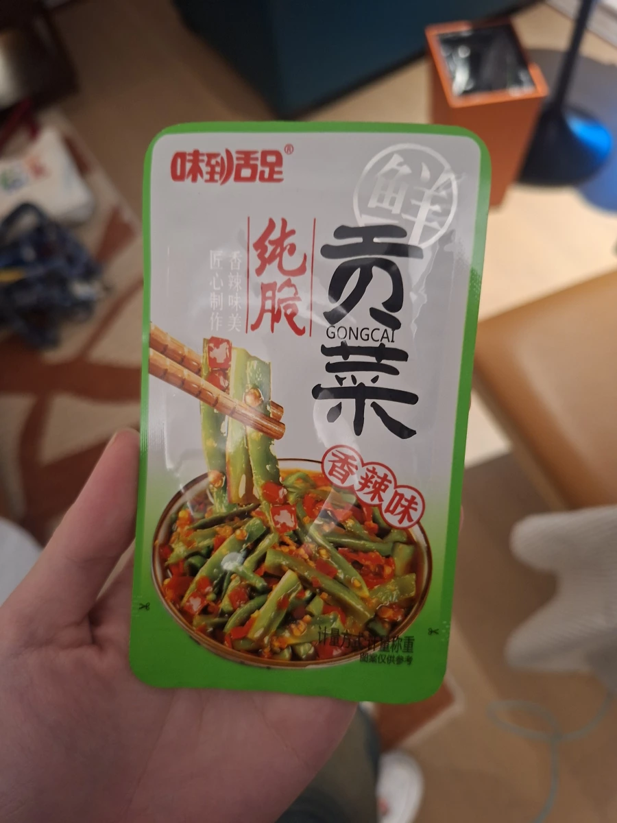 味道舌足 純脆貢菜（香辣味）