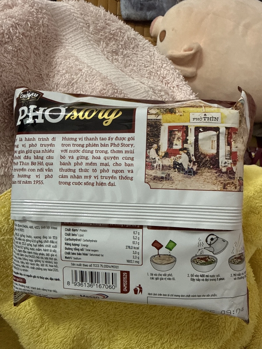 CHIN-SU Phở Story 越南牛肉河粉泡麵