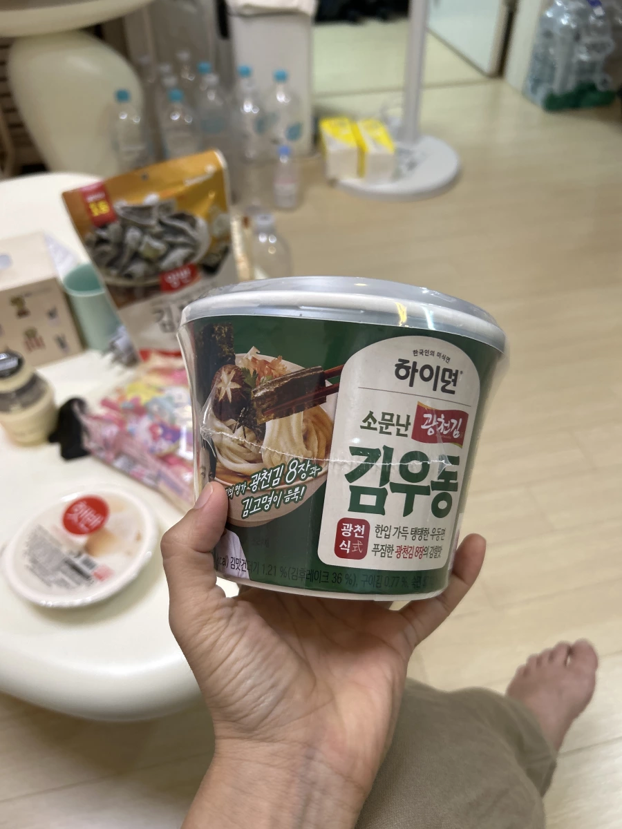 韓國廣川海苔烏龍麵