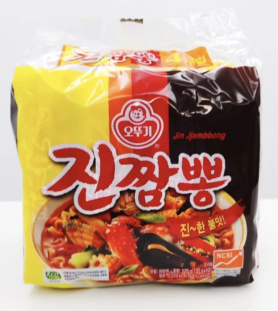 不倒翁 (Ottogi) 真海鮮炒碼麵 (Jin Jjambbong)