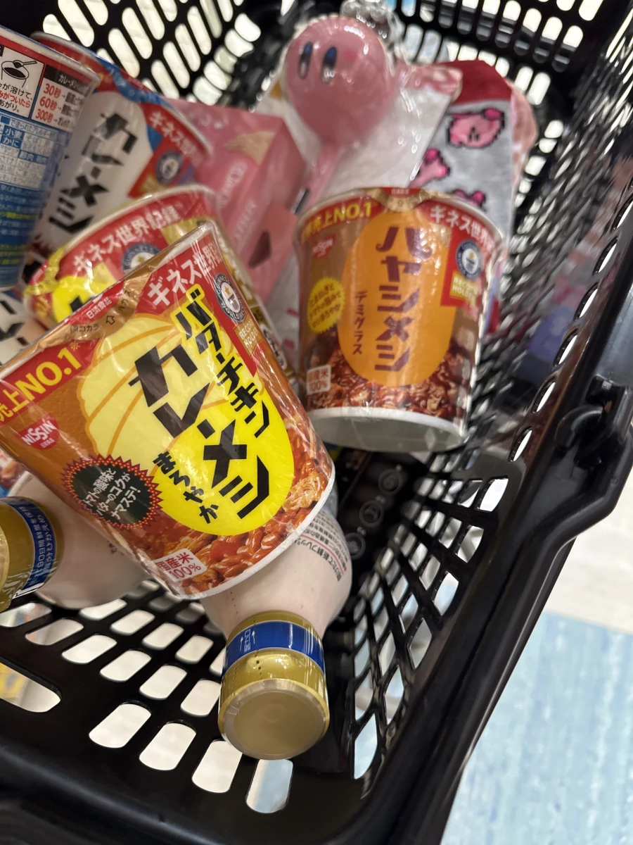 日清咖哩飯（奶油雞肉口味）、日清歐風咖哩飯（Hayashi Meshi）等