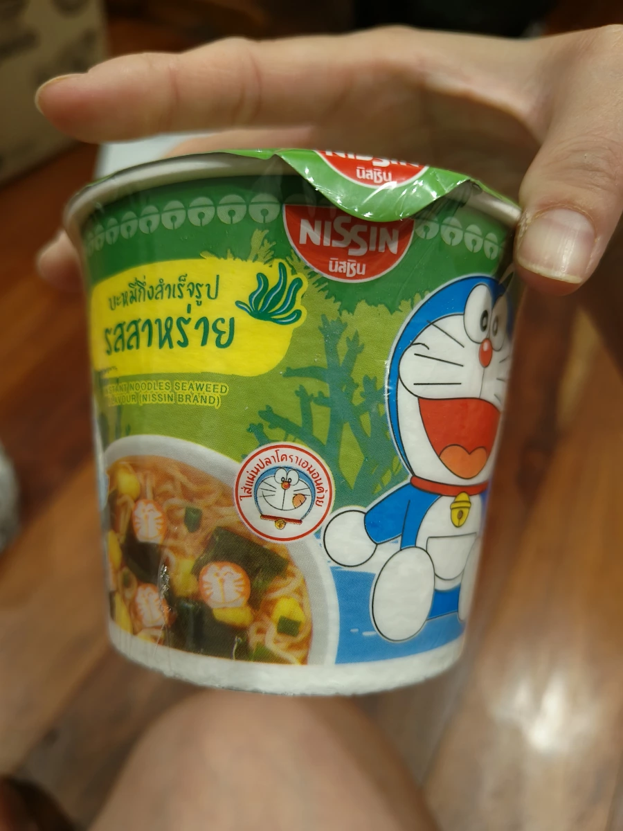 泰國日清哆啦A夢泡麵（海苔風味）