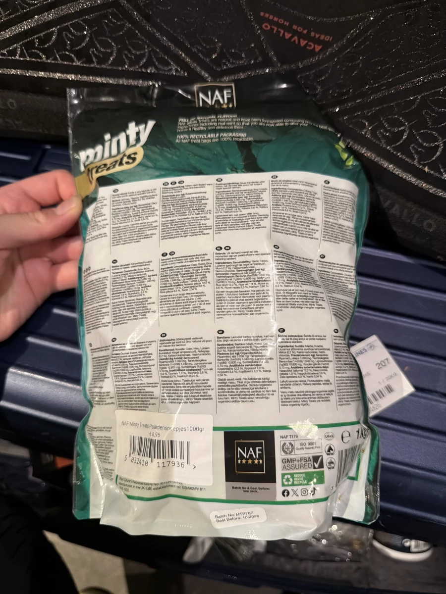 NAF Minty Treats 馬用薄荷點心