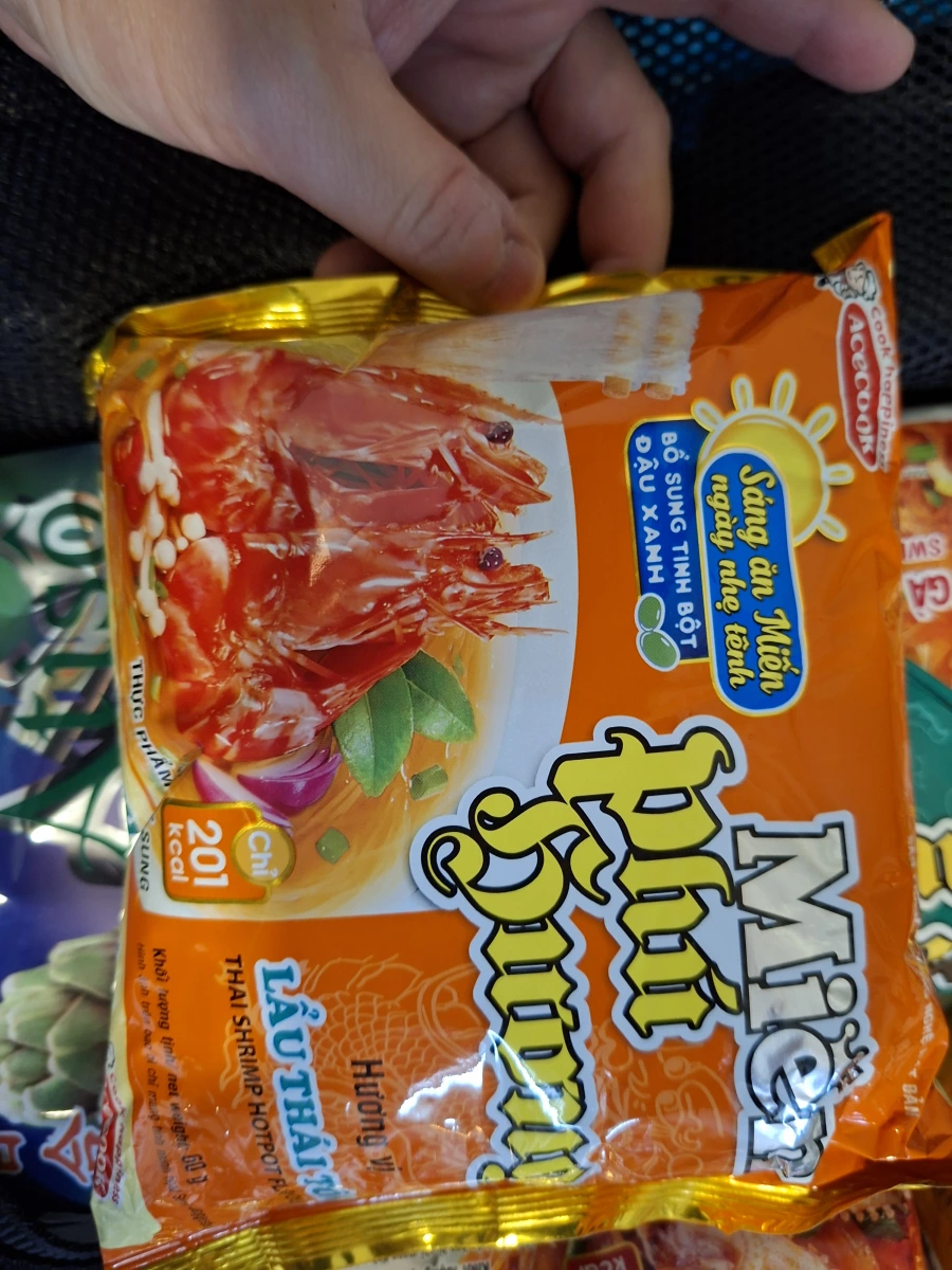 越南 Acecook Miến Phú Hương 泰式酸辣蝦風味冬粉