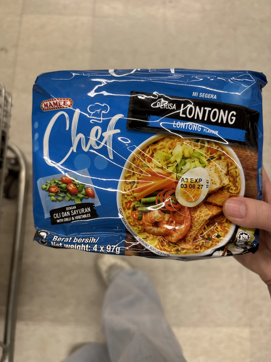 Mamee Chef Lontong 風味泡麵