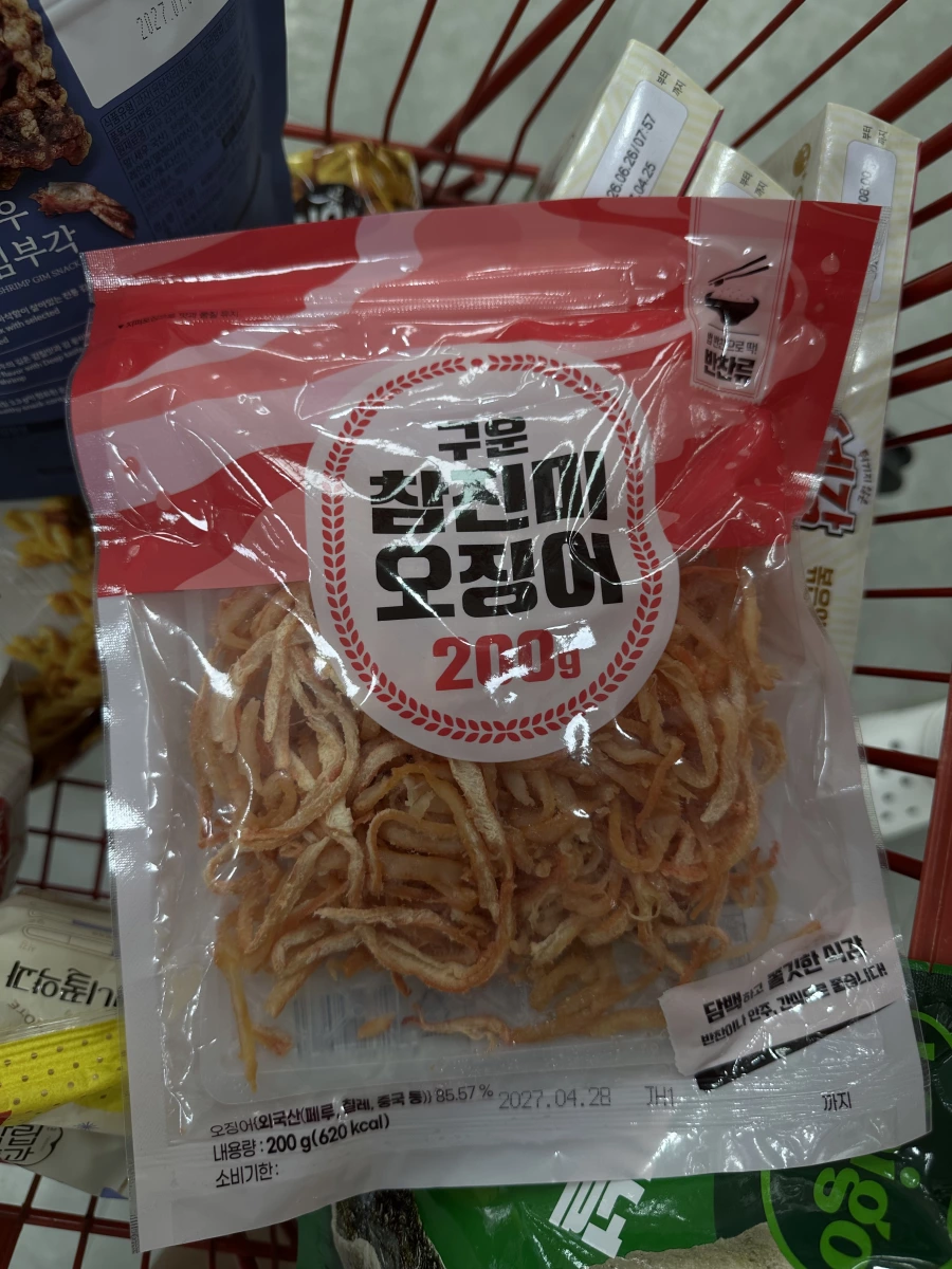 韓國烤魷魚絲