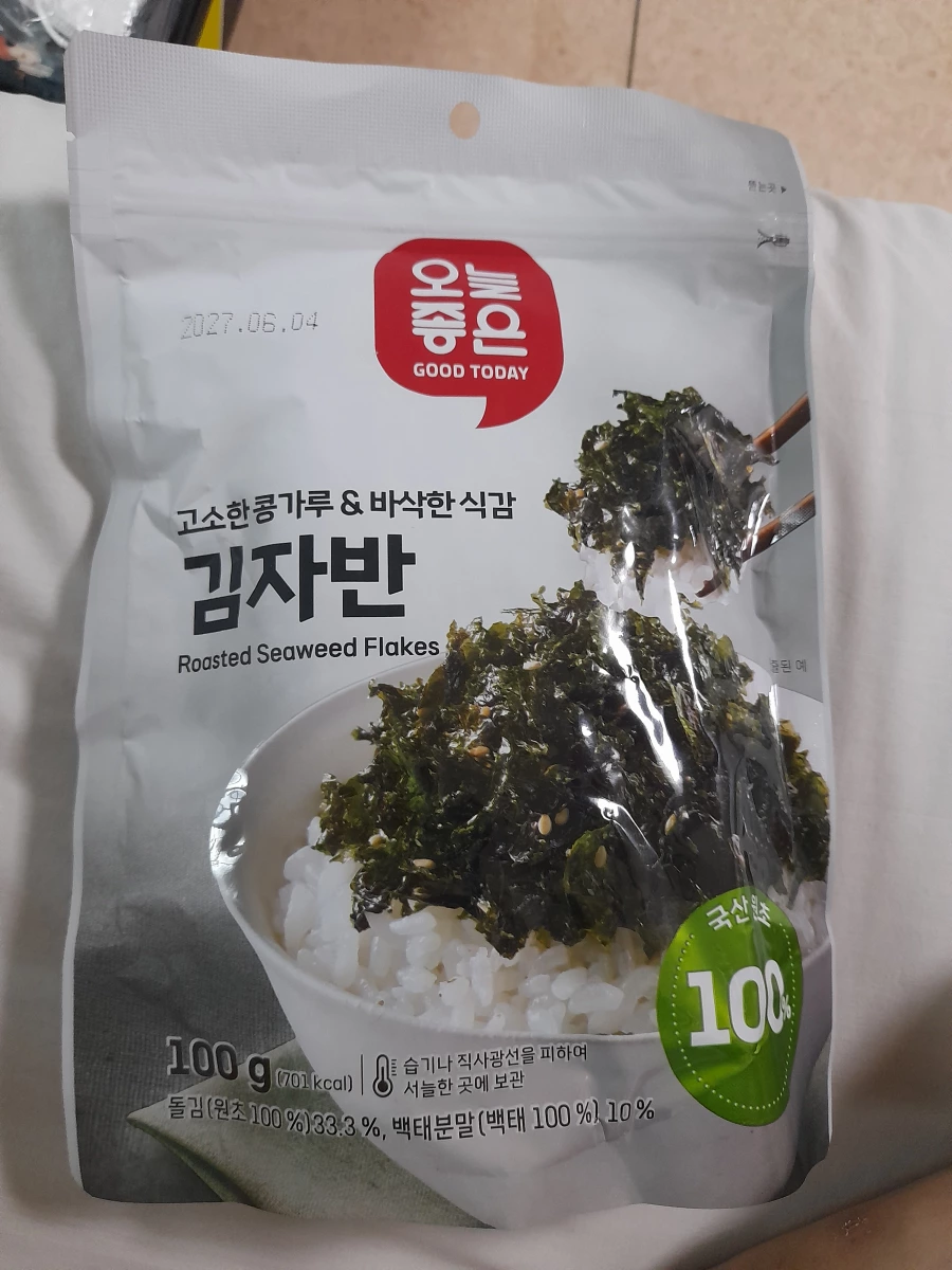 韓國今日好 (Good Today) 韓式拌飯海苔酥