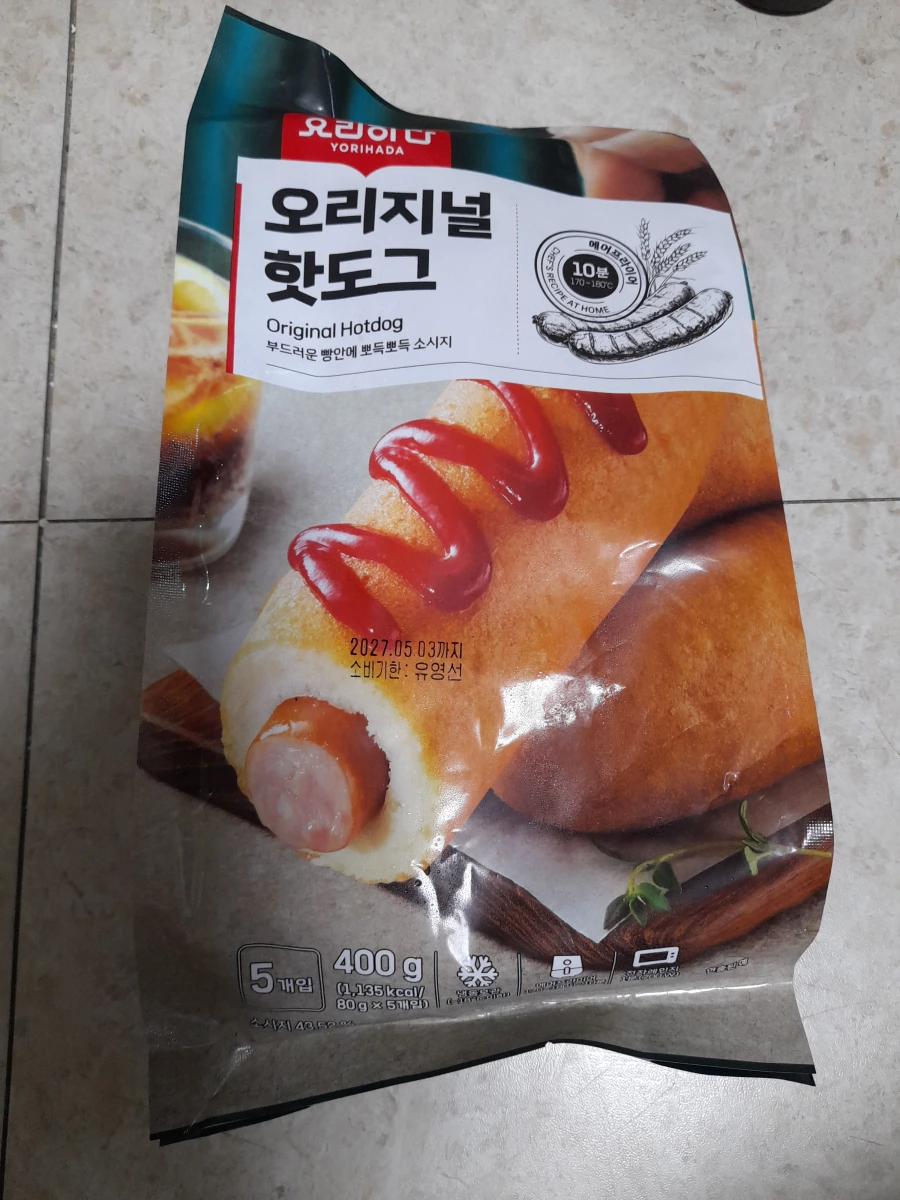 韓國 YORIHADA 原味熱狗棒