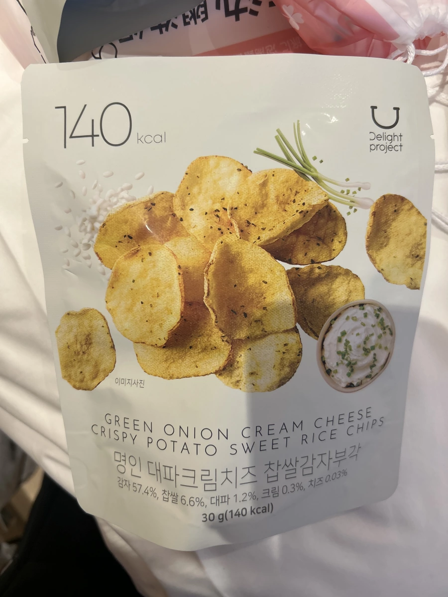 Delight Project 大蔥奶油起司馬鈴薯糯米片