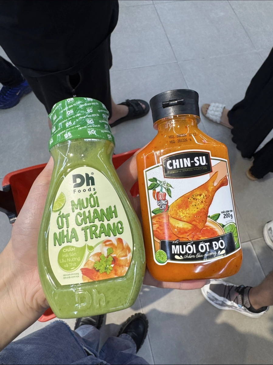 Dh Foods 綠辣椒檸檬沾醬、CHIN-SU 紅辣椒沾醬