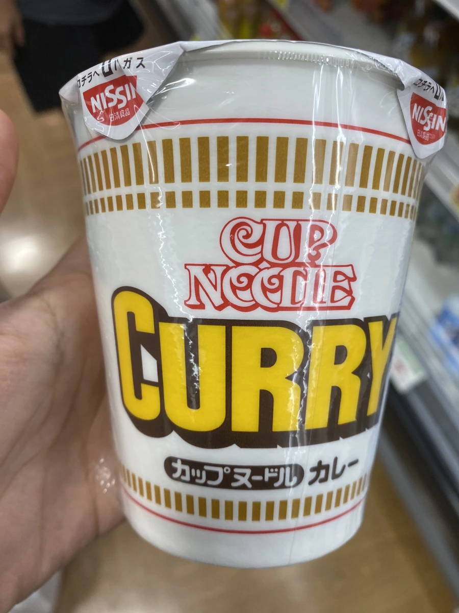 日清杯麵 咖哩口味