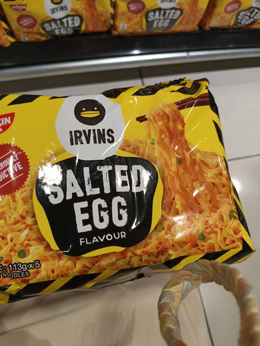 IRVINS 鹹蛋黃風味泡麵