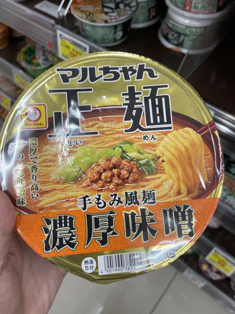 東洋水產 Maruchan 正麵 濃厚味噌口味杯麵