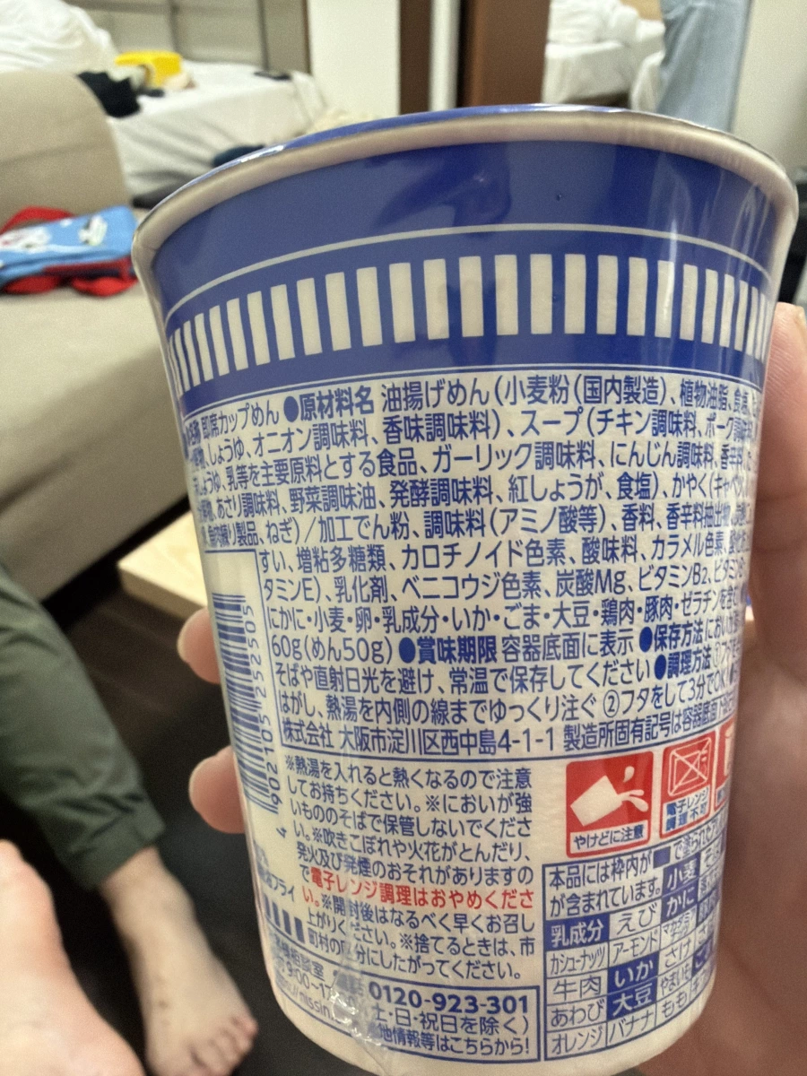 日清杯麵 (日本版)