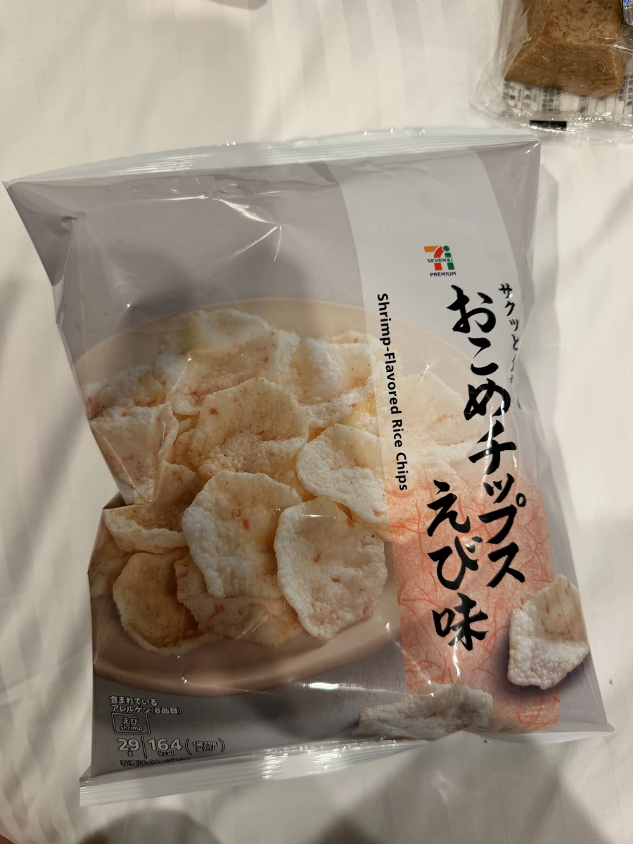 日本 7-11 蝦味米餅