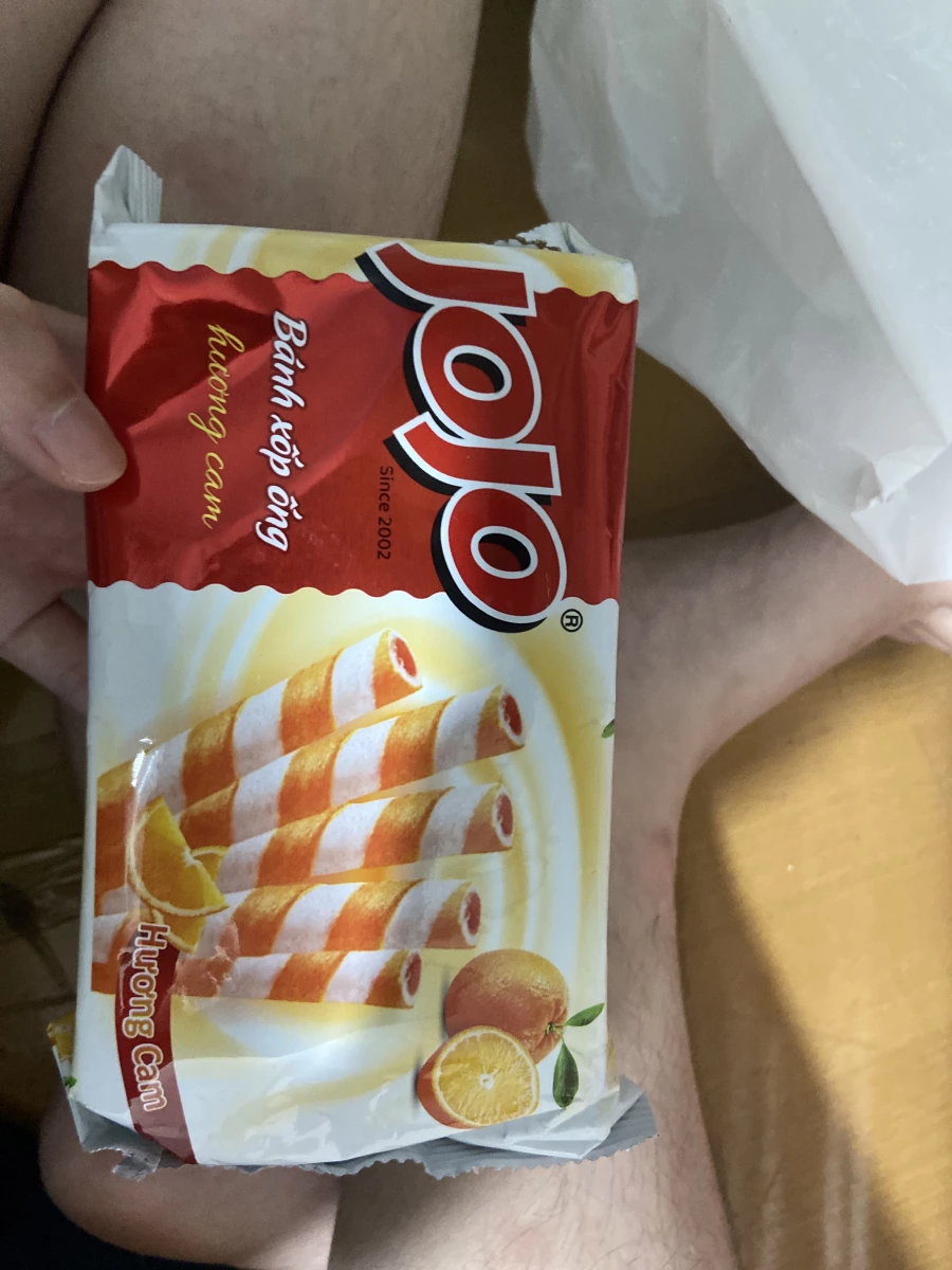 JOJO 橘子口味脆笛酥 (越南)
