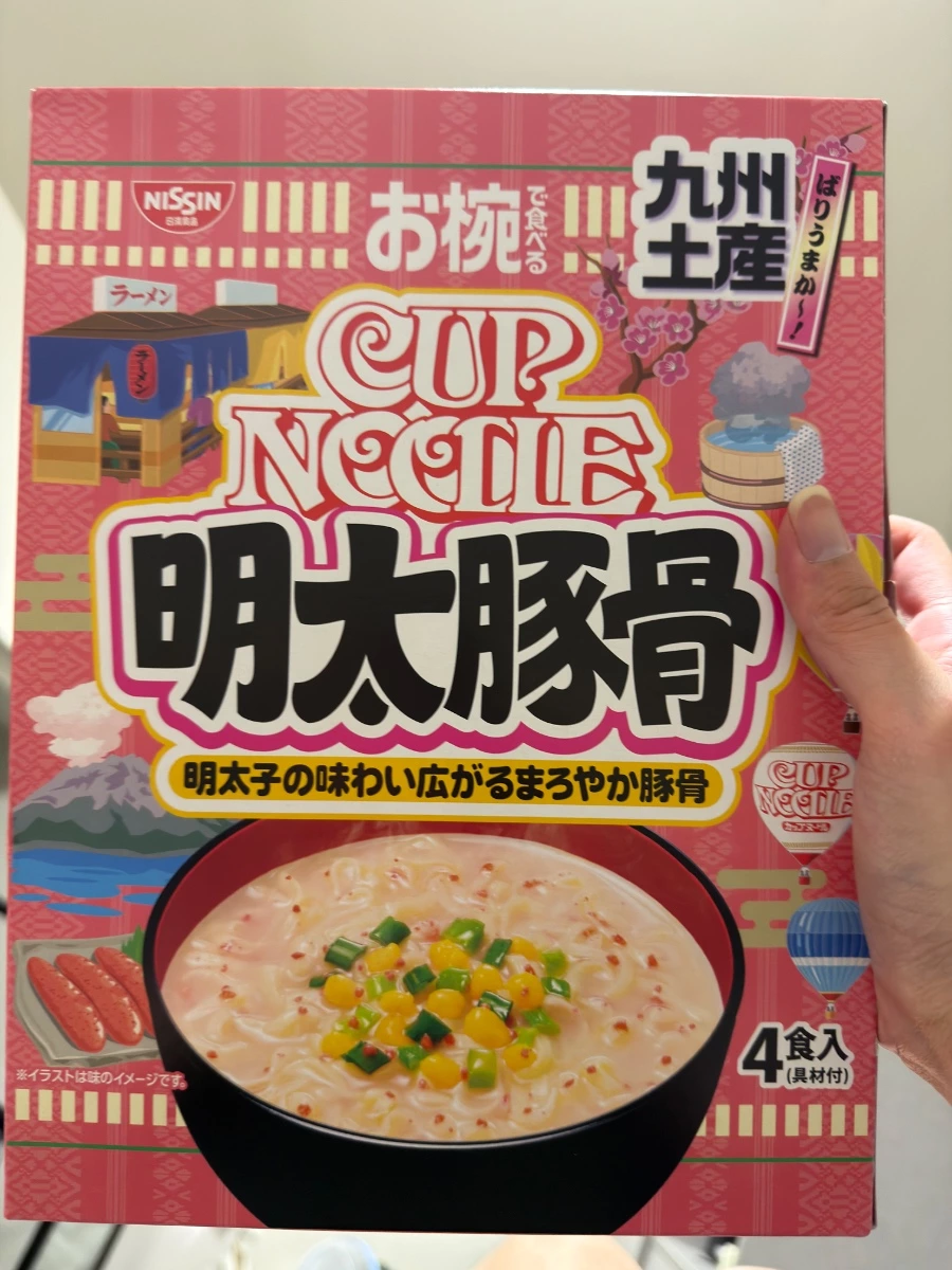 日清 Cup Noodle 明太豚骨泡麵 (九州土產)