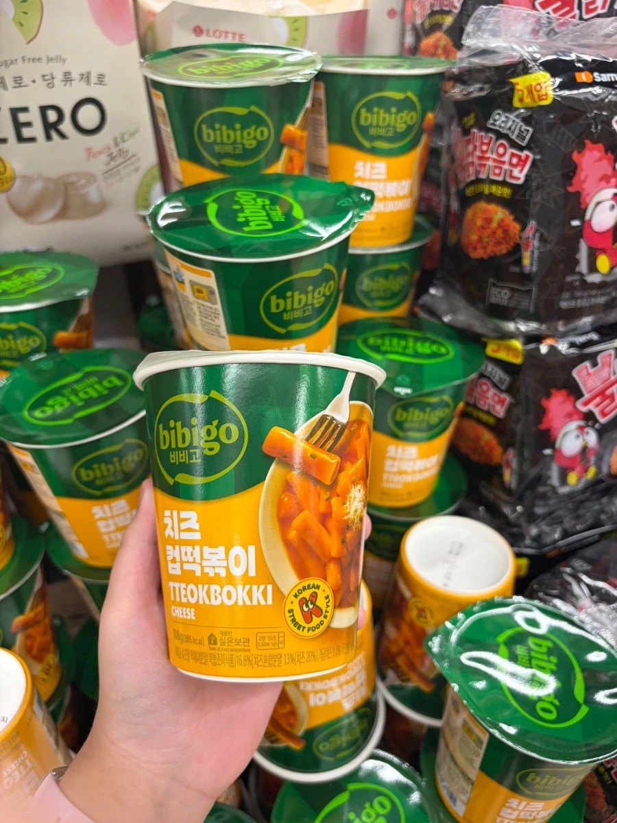bibigo 起司辣炒年糕杯