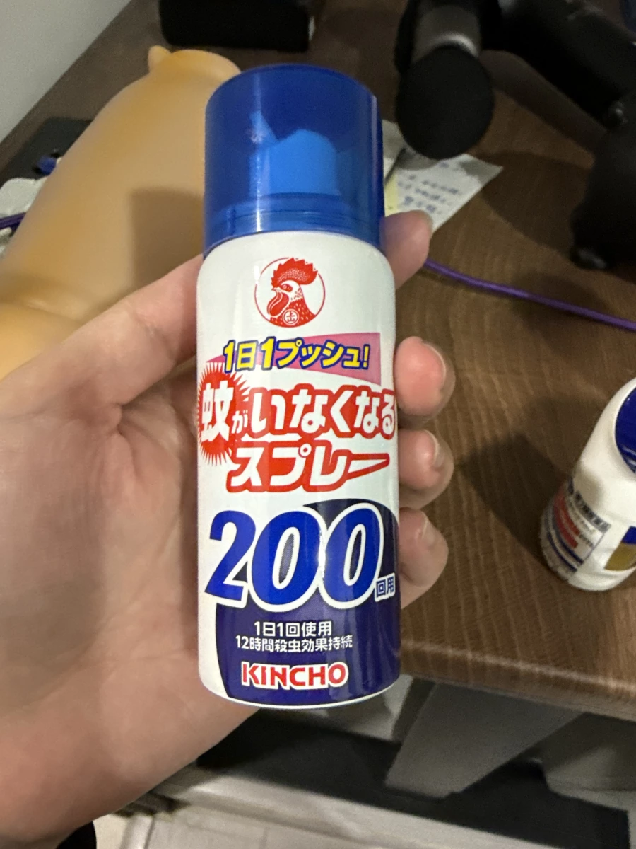 KINCHO 金鳥室內防蚊噴霧 (200回用)